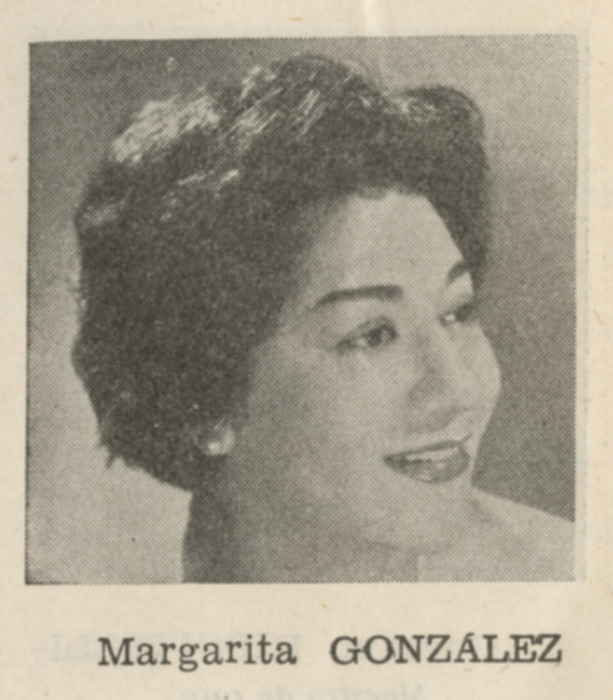 Margarita González, una triste omisión involuntaria Conelsolde